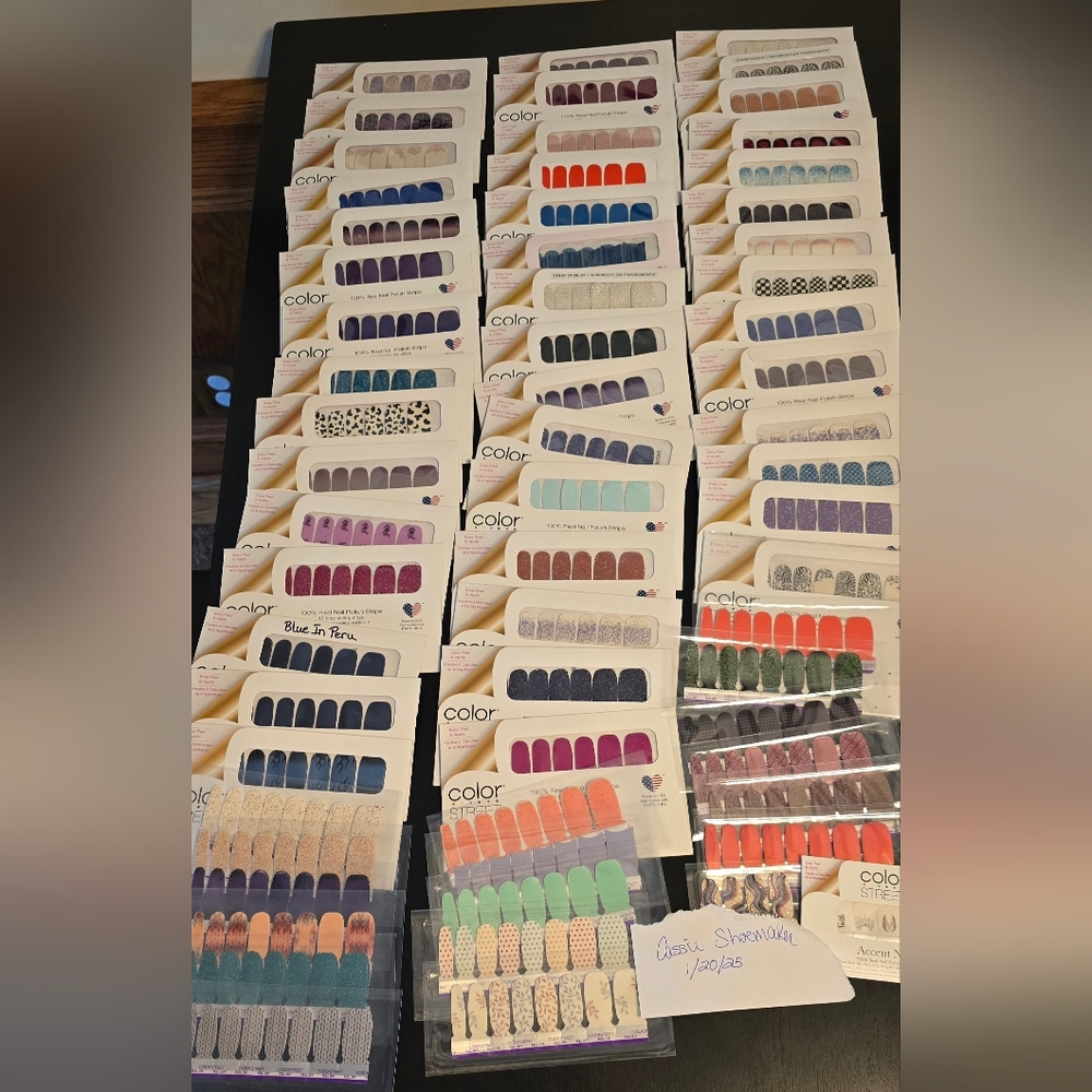 Color Street 63 sets. New in packaging